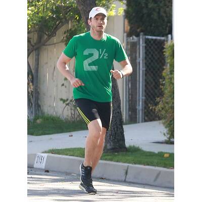 Ashton Kutcher zeigt sich sportlich