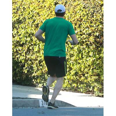 Ashton Kutcher zeigt sich sportlich