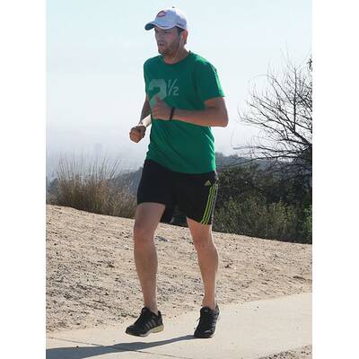 Ashton Kutcher zeigt sich sportlich