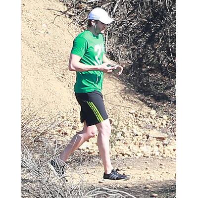 Ashton Kutcher zeigt sich sportlich