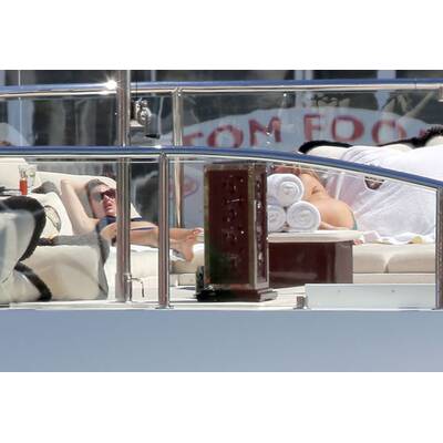 Kate Moss urlaubt in St. Barts