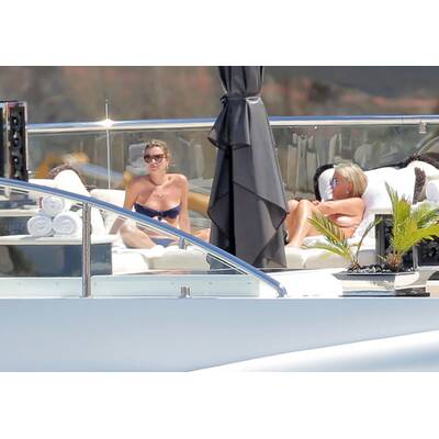 Kate Moss urlaubt in St. Barts