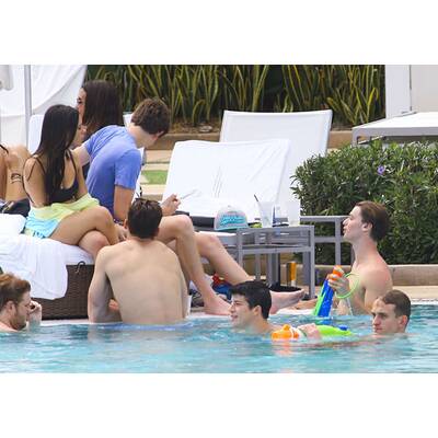 Patrick Schwarzenegger urlaubt in Miami