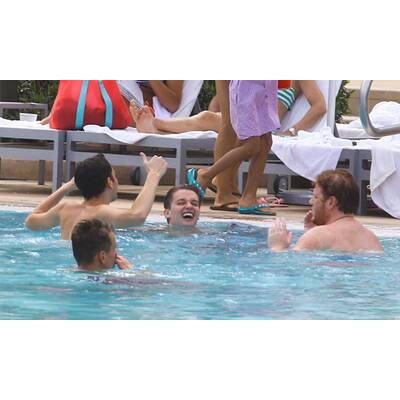 Patrick Schwarzenegger urlaubt in Miami