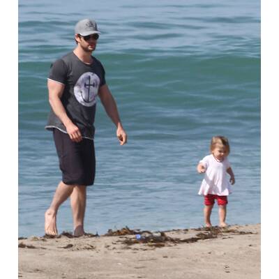Chris Hemsworth mit Tochter India Rose