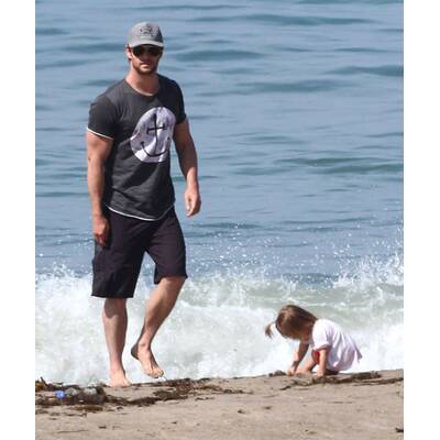 Chris Hemsworth mit Tochter India Rose