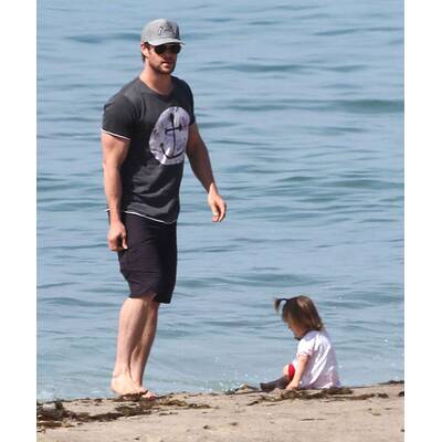 Chris Hemsworth mit Tochter India Rose