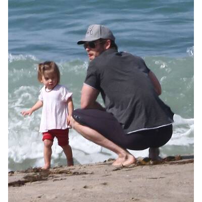Chris Hemsworth mit Tochter India Rose