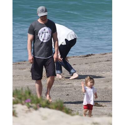 Chris Hemsworth mit Tochter India Rose