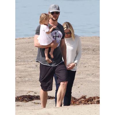 Chris Hemsworth mit Tochter India Rose