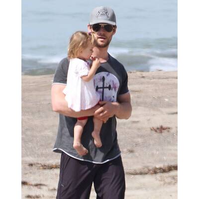 Chris Hemsworth mit Tochter India Rose