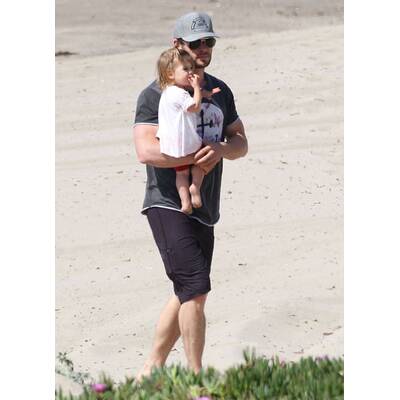 Chris Hemsworth mit Tochter India Rose