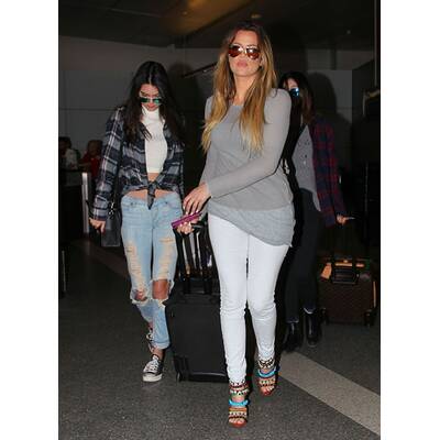 Die Kardashians kommen aus dem Thailand-Urlaub zurück