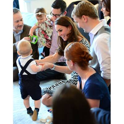 Prinz George wird ein Jahr alt: Seine schönsten Bilder