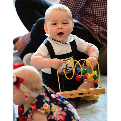 Prinz George wird ein Jahr alt: Seine schönsten Bilder