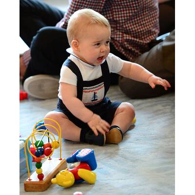 Prinz George wird ein Jahr alt: Seine schönsten Bilder