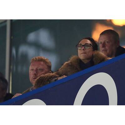 Boris & Lilly Becker fiebern im Stadion mit