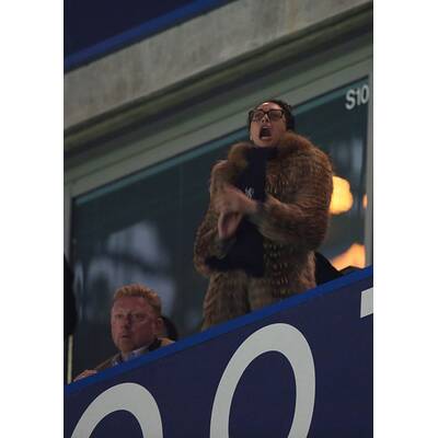 Boris & Lilly Becker fiebern im Stadion mit