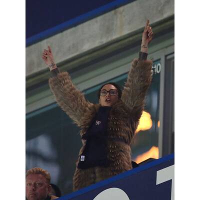 Boris & Lilly Becker fiebern im Stadion mit