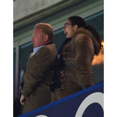 Boris & Lilly Becker fiebern im Stadion mit