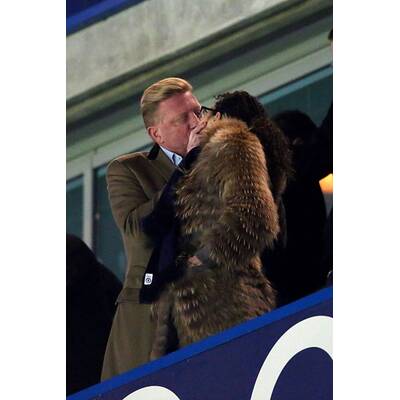 Boris & Lilly Becker fiebern im Stadion mit