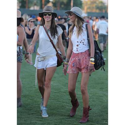 Coachella: Stars im Hippie-Look 
