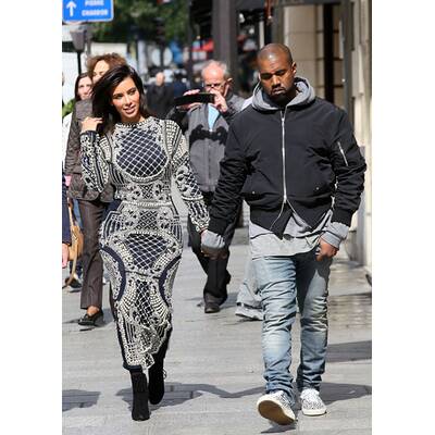 Kim Kardashian ohne Extensions 