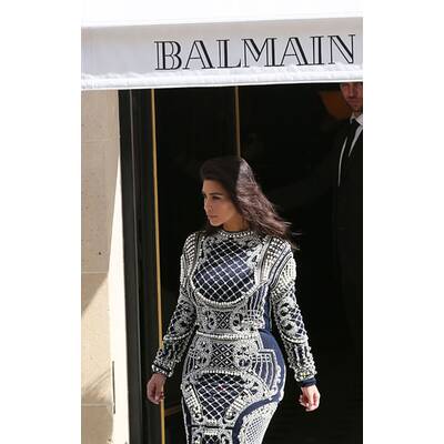 Kim Kardashian ohne Extensions 