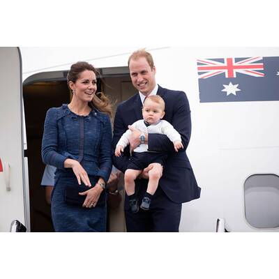 Prinz George wird ein Jahr alt: Seine schönsten Bilder