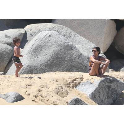 Kourtney Kardashian: Familienurlaub in Mexiko