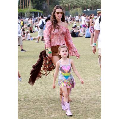 Coachella: Stars im Hippie-Look 