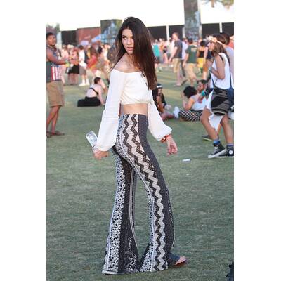 Coachella: Stars im Hippie-Look 