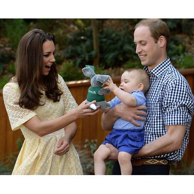 Prinz George wird ein Jahr alt: Seine schönsten Bilder