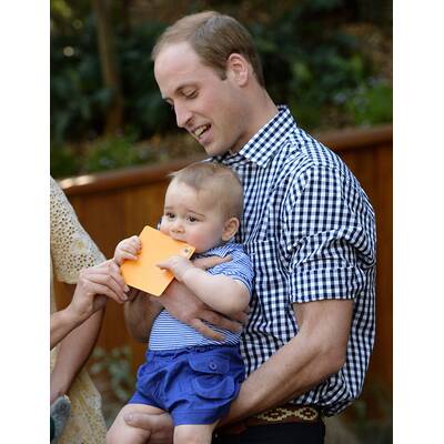 Prinz George wird ein Jahr alt: Seine schönsten Bilder