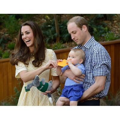 Prinz George wird ein Jahr alt: Seine schönsten Bilder