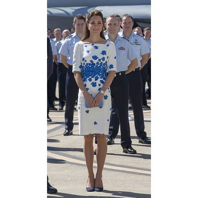 Stilvergleich Queen Elizabeth II und Herzogin Kate