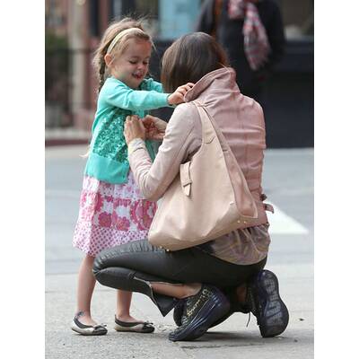 Sarah Jessica Parker bringt Kinder zur Schule