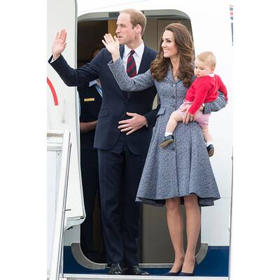 Herzogin Kate in Blau