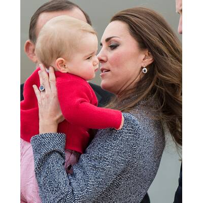 Herzogin Kate in Blau