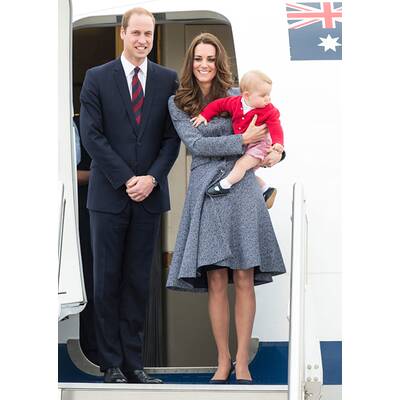 Herzogin Kate in Blau