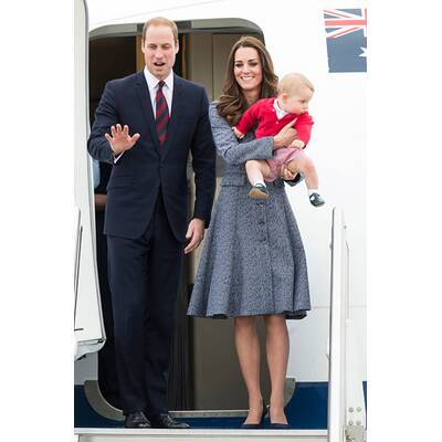 Herzogin Kate in Blau