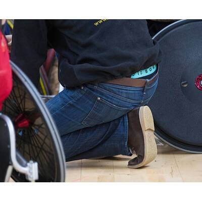 Prinz Harry trifft Sportler für 