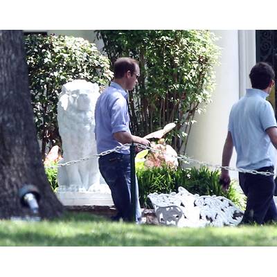 Prinz Harry & Prinz William als Hochzeitsgäste in den USA