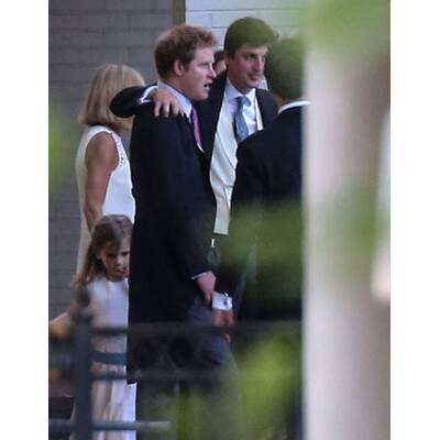 Prinz Harry & Prinz William als Hochzeitsgäste in den USA