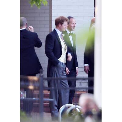 Prinz Harry & Prinz William als Hochzeitsgäste in den USA