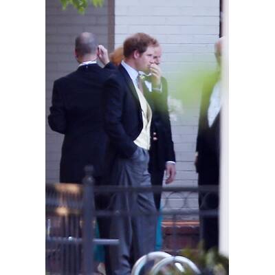 Prinz Harry & Prinz William als Hochzeitsgäste in den USA