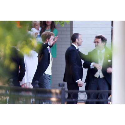 Prinz Harry & Prinz William als Hochzeitsgäste in den USA