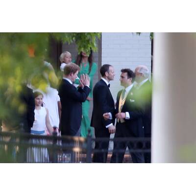 Prinz Harry & Prinz William als Hochzeitsgäste in den USA