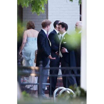 Prinz Harry & Prinz William als Hochzeitsgäste in den USA