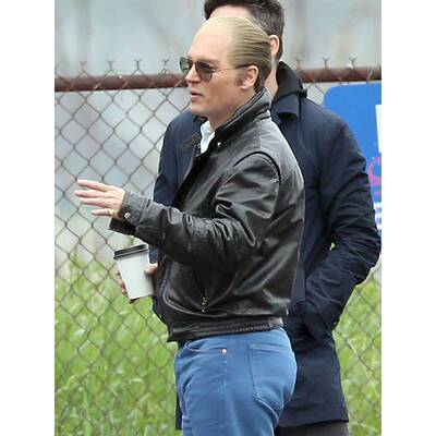 Johnny Depp am Filmset